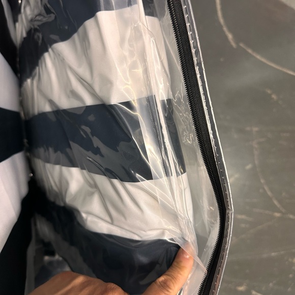 NEW Brooks Brothers Indoor Outdoor Cushions - Black and White - Picture 5 of 6